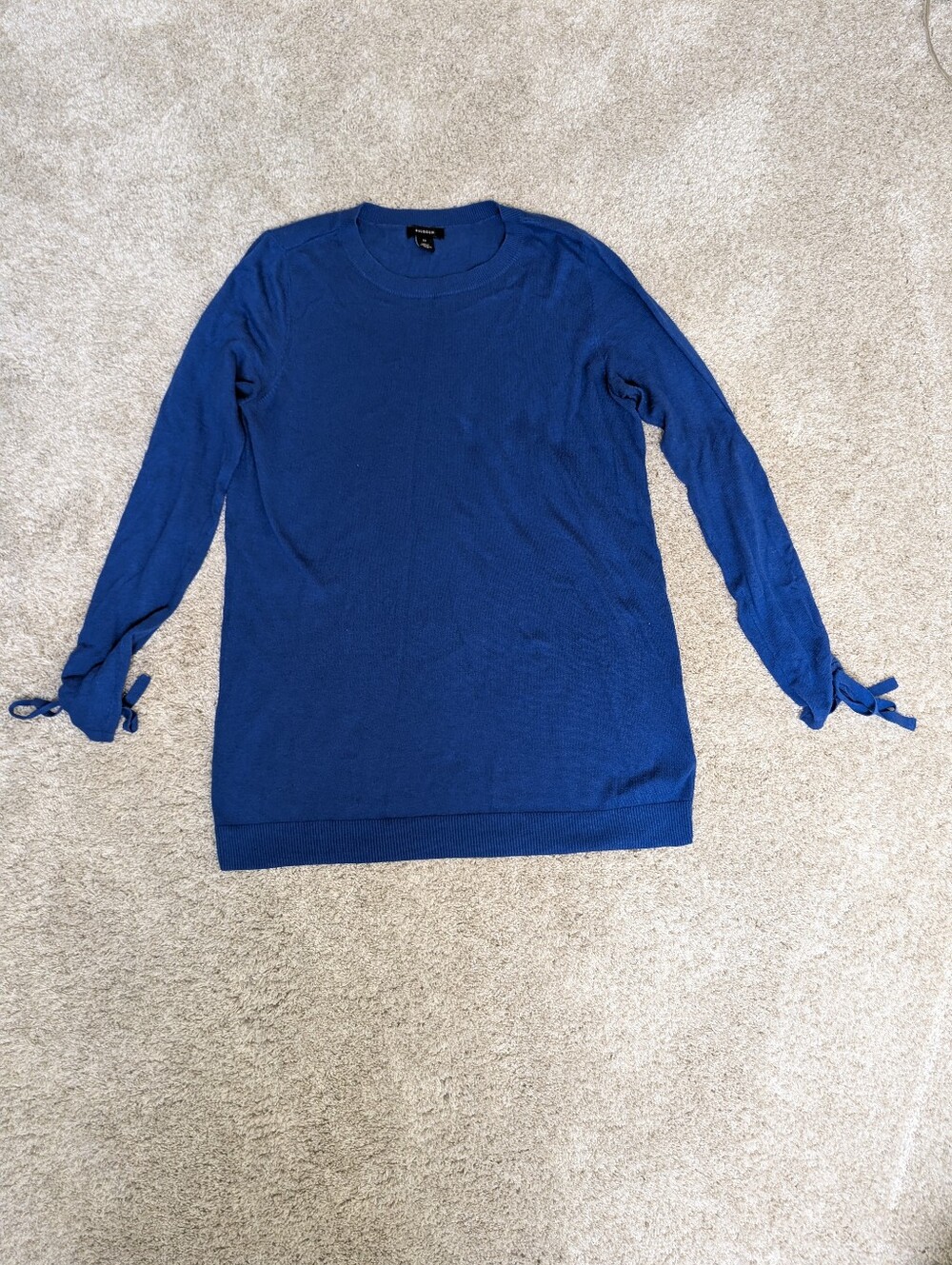 Halogen Blue Crewneck Sweater - XS